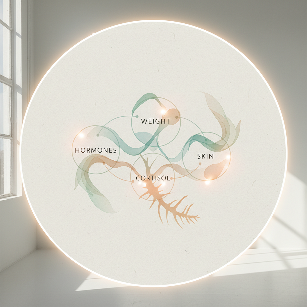 Beyond Stress: How Chronic Cortisol Reshapes Hormones, Weight & Skin